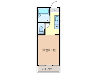 アイティーオー平田Ⅱ北館の物件間取画像